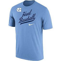Nike Men's North Carolina Tar Heels Carolina Blue Dri-FIT Cotton Baseball T-Shirt