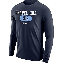 Nike Men's North Carolina Tar Heels Carolina Blue Chapel Hill 919 Area Code Long Sleeve T-Shirt