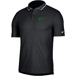 Nike Men's North Texas Mean Green Black UV Collegiate Polo