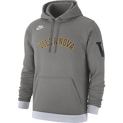 Nike Men's Villanova Wildcats Grey Retro Fleece Pullover Hoodie