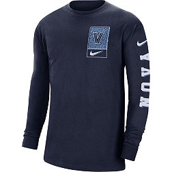 Nike Men's Villanova Wildcats Navy Max90 Long Sleeve T-Shirt