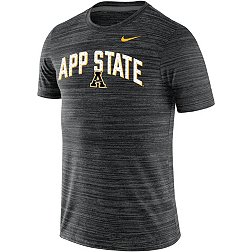 Nike Men's Appalachian State Mountaineers Black Dri-FIT Velocity Legend Football Sideline Team Issue T-Shirt