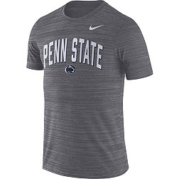 Nike Men's Penn State Nittany Lions Grey Dri-FIT Velocity Football T-Shirt