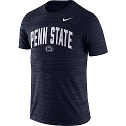 Nike Men's Penn State Nittany Lions Blue Dri-FIT Velocity Football T-Shirt