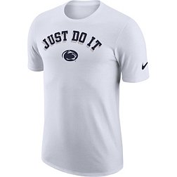 Nike Men's Penn State Nittany Lions White Cotton Seasonal T-Shirt
