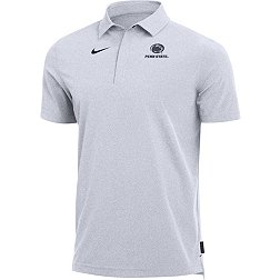 Nike Men's Penn State Nittany Lions Football Coach Dri-FIT White Polo