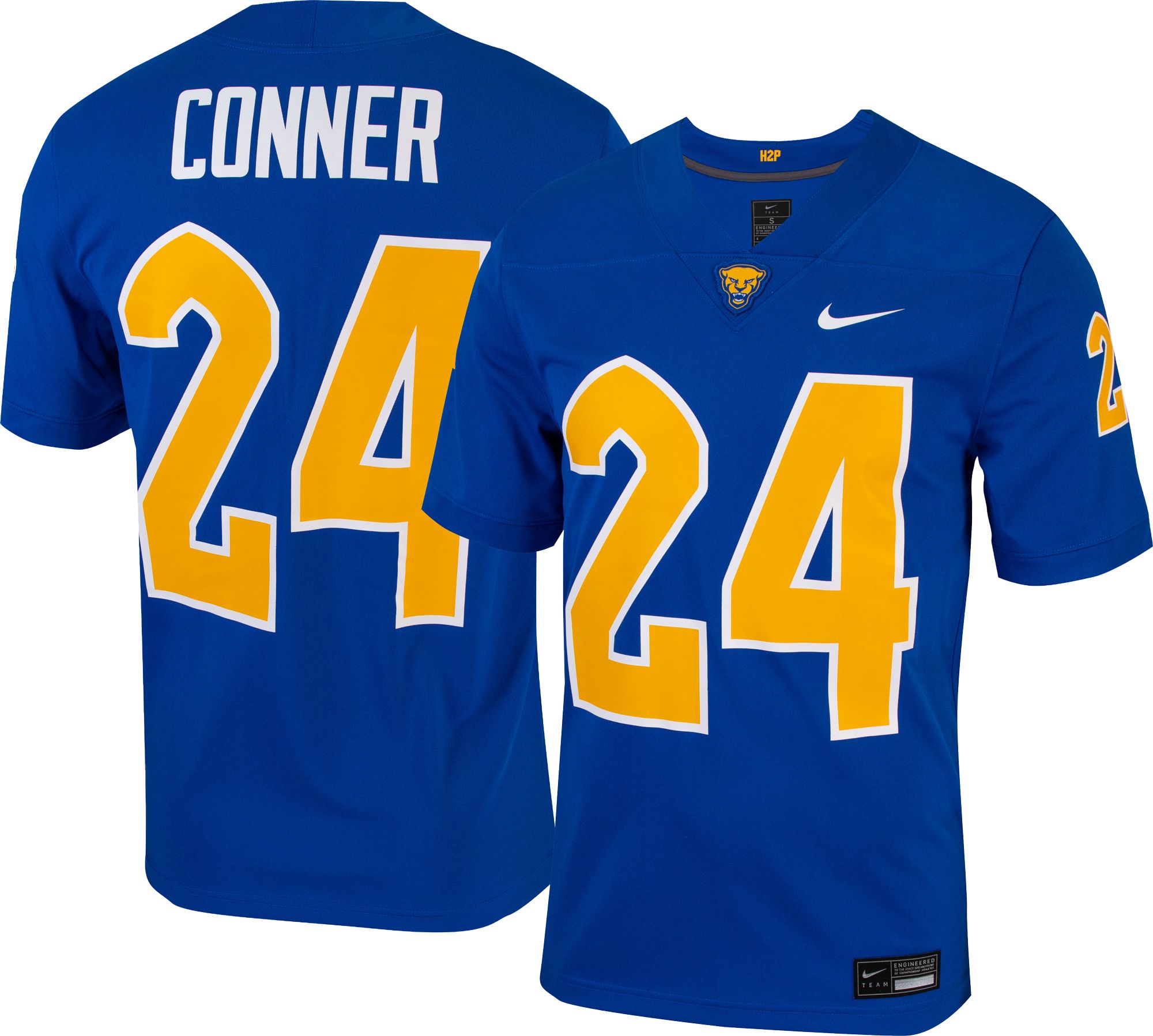 Pittsburgh Panthers 8 Kenny Pickett Blue 150th Anniversary Patch Nike  College Football Jersey on sale,for Cheap,wholesale from China