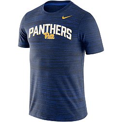 Nike Men's Pitt Panthers Blue Dri-FIT Velocity Legend Football Sideline Team Issue T-Shirt