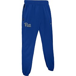 Nike Men's Pitt Panthers Blue Dri-FIT Spotlight Basketball Fleece Pants