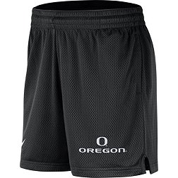 Nike Men's Oregon Ducks Black Dri-FIT Knit Mesh Shorts