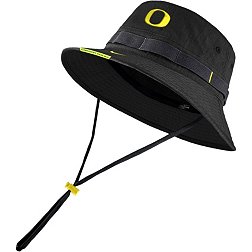 Nike Men's Oregon Ducks Black Dry Football Sideline Bucket Hat