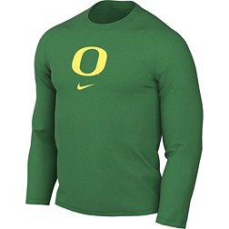 Nike Men's Oregon Ducks Green Spotlight Basketball Dri-FIT Long Sleeve T-Shirt