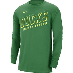 Nike Men's Oregon Ducks Green Max90 Mighty Oregon Long Sleeve T-Shirt