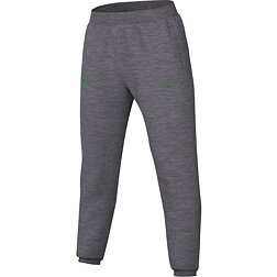 Nike Men's Oregon Ducks Grey Dri-FIT Spotlight Basketball Fleece Pants
