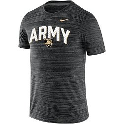 Nike Men's Army West Point Black Knights Army Black Dri-FIT Velocity Legend Football Sideline Team Issue T-Shirt