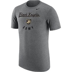 Nike Men's Army West Point Black Knights Grey Tri-Blend T-Shirt