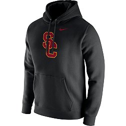 Nike Men's USC Trojans Black Club Fleece Pullover Hoodie