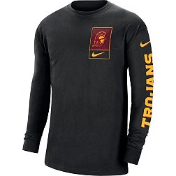 Nike Men's USC Trojans Black Max90 Long Sleeve T-Shirt