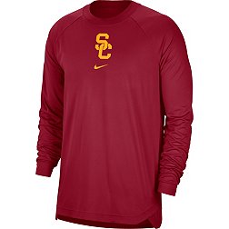 Nike Men's USC Trojans Cardinal Spotlight Basketball Long Sleeve T-Shirt