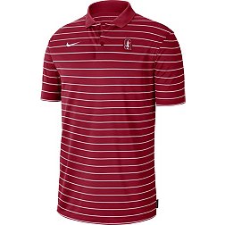 Nike Men's Stanford Cardinal Cardinal Football Sideline Victory Dri-FIT Polo
