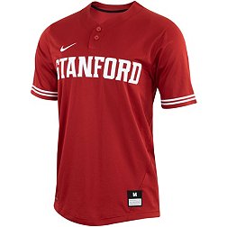 Nike Men's Stanford Cardinal Cardinal Two Button Replica Baseball Jersey
