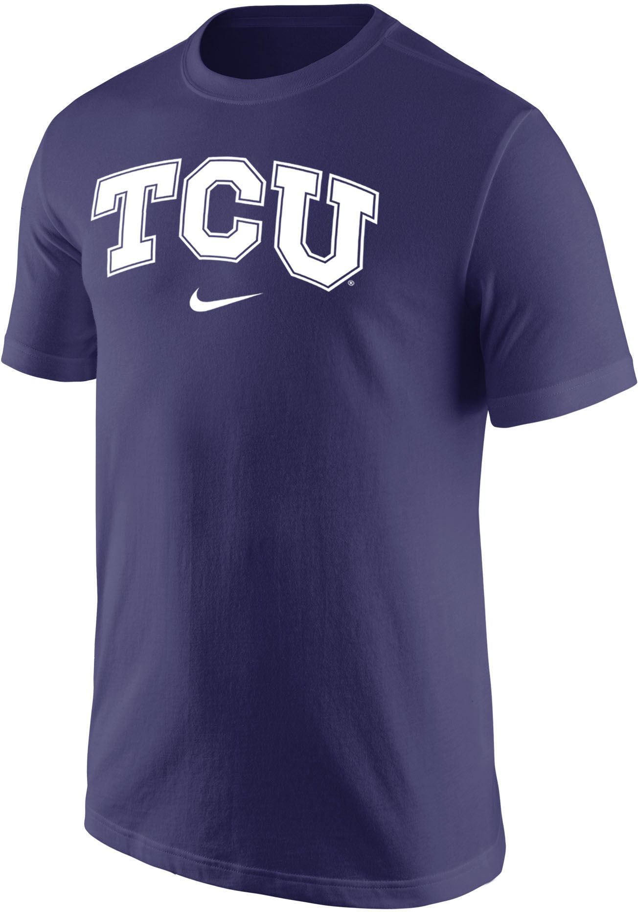 Nike Men's TCU Horned Frogs Purple Core Cotton T-Shirt