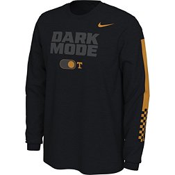 Nike Men's Tennessee Volunteers Black 2022 Football Dark Mode Long Sleeve T-Shirt