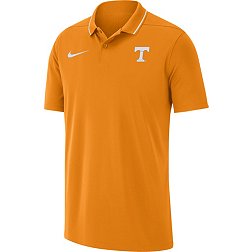 Nike Men's Tennessee Volunteers Tennessee Orange Dri-FIT Football Sideline Coaches Polo