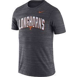 Nike Men's Texas Longhorns Black Dri-FIT Velocity Football T-Shirt