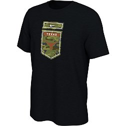 Nike Men's Texas Longhorns Black/Camo Veterans Day T-Shirt