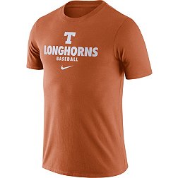 Nike Men's Texas Longhorns Burnt Orange Dri-FIT Legend Baseball T-Shirt