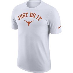Nike Men's Texas Longhorns White Cotton Seasonal T-Shirt