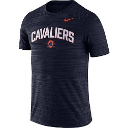 Nike Men's Virginia Cavaliers Blue Dri-FIT Velocity Football T-Shirt