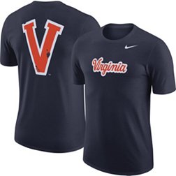 Nike Men's Virginia Cavaliers Blue Vault Wordmark T-Shirt