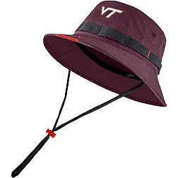 Nike Men's Virginia Tech Hokies Maroon Dry Football Sideline Bucket Hat