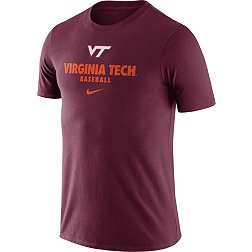 Nike Men's Virginia Tech Hokies Maroon Dri-FIT Legend Baseball T-Shirt