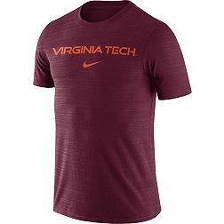 Nike Men's Virginia Tech Hokies Maroon Dri-FIT Velocity Legend Team Issue T-Shirt