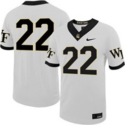 Nike Men's Wake Forest Demon Deacons #22 White Untouchable Game Football Jersey