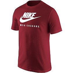 Nike Men's Washington State Cougars Crimson Core Cotton Futura T-Shirt