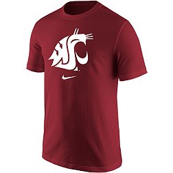 Nike Men's Washington State Cougars Crimson Core Cotton T-Shirt