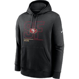 Nike Men's San Francisco 49ers City Code Club Black Hoodie