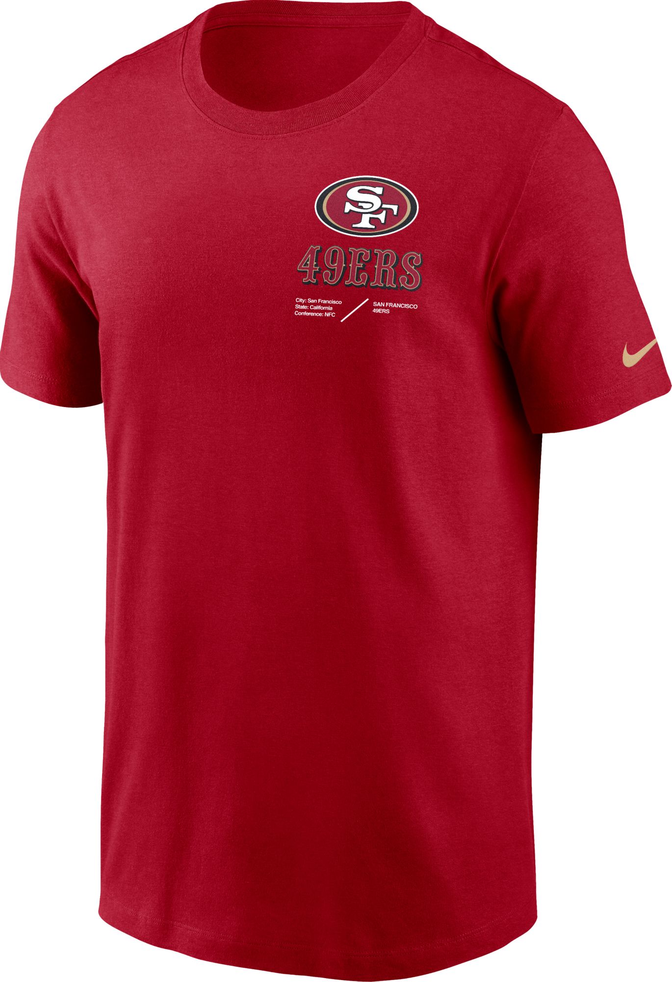 Nike / Men's San Francisco 49ers Sideline Dri-FIT Team Issue Long Sleeve  Black T-Shirt