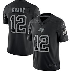 Nike Men's Tampa Bay Buccaneers Tom Brady #12 Reflective Black Limited Jersey