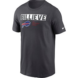 Nike Men's Buffalo Bills Billieve Anthracite T-Shirt
