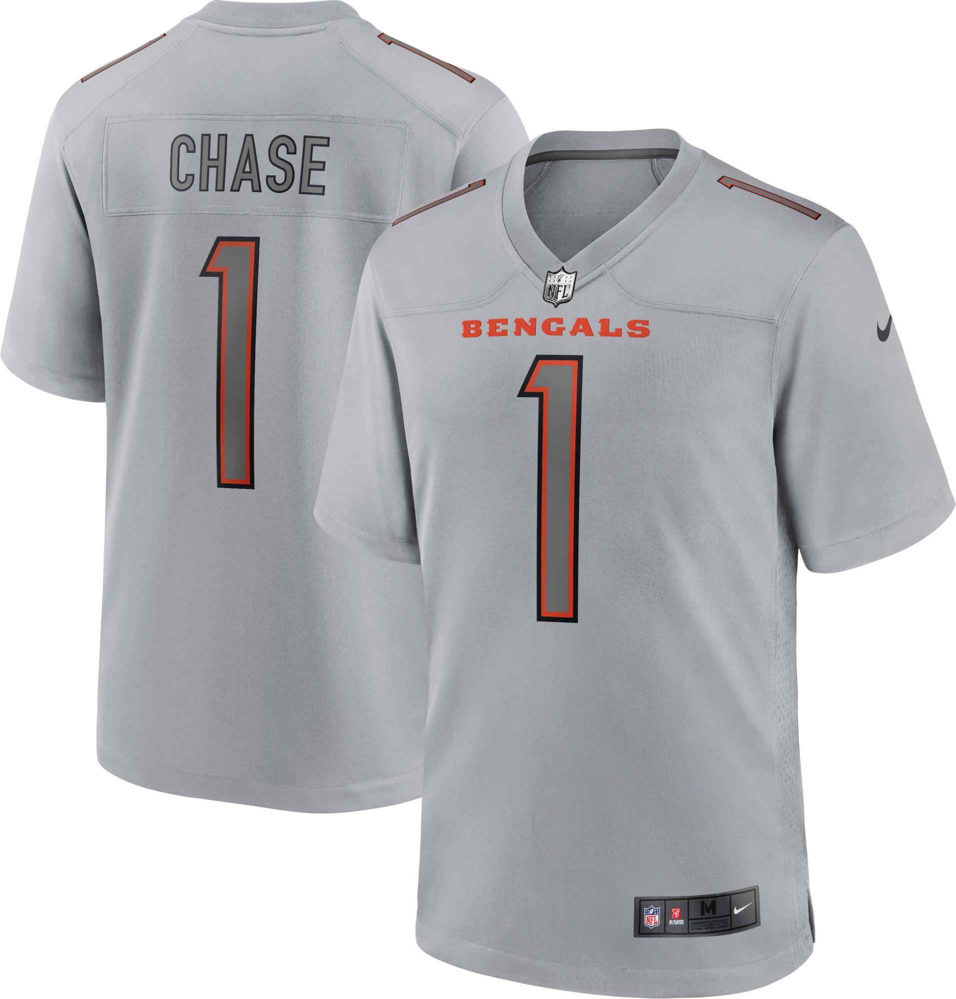 Men's Nike Ja'Marr Chase Black Cincinnati Bengals Vapor Untouchable Limited Jersey Size: 3XL