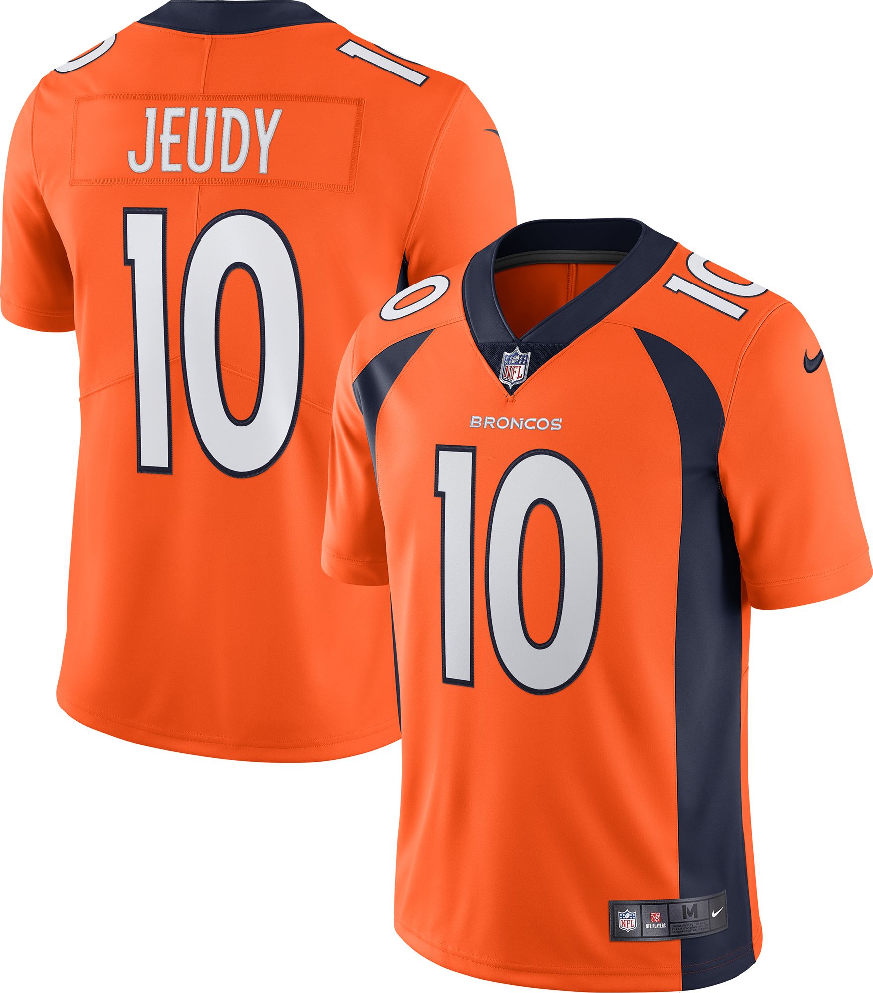 Nike Denver Broncos No10 Jerry Jeudy Olive/Gold Men's Stitched NFL Limited 2017 Salute To Service Jersey