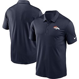Nike Men's Denver Broncos Franchise Navy Polo