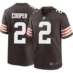 Nike Men's Cleveland Browns Amari Cooper #2 Brown Game Jersey