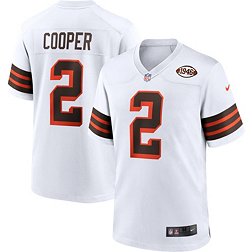 Nike Men's Cleveland Browns Amari Cooper #2 Alternate White Game Jersey