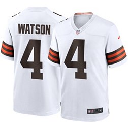Nike Men's Cleveland Browns Deshaun Watson #4 White Game Jersey